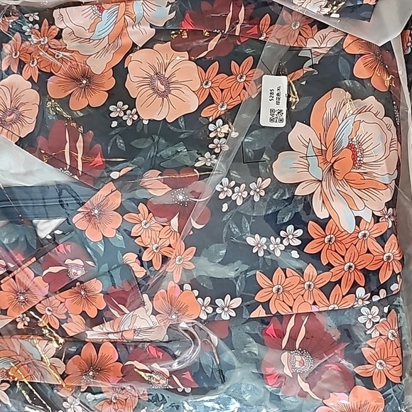 Floral Bohemian V Neck Patchwork Maxi Dress - Picture 14 of 16